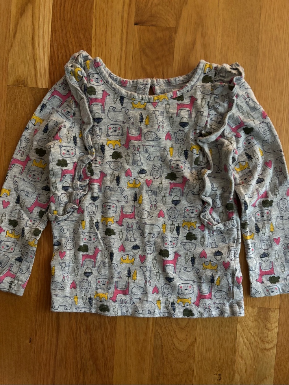 3T Carter’s Woodland Animal Top